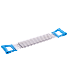 Эспандер плечевой ES-101, 5 струн, металлический, 
синий