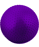 Мяч гимнастический массажный GB-301 (55 см, фиолетовый, антивзрыв)