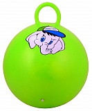 Мяч-попрыгун GB-401 45 см "Слоненок", с ручкой, зеленый