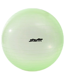 Мяч гимнастический GB-105 (75 см, прозрачный, зеленый)