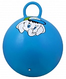 Мяч-попрыгун GB-401 45 см "Слоненок", с ручкой, синий