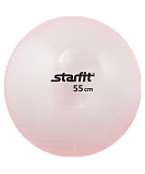 Мяч гимнастический GB-105 (55 см, прозрачный, розовый)