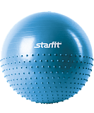 Мяч гимнастический полумассажный GB-201 (55 см, синий, антивзрыв)