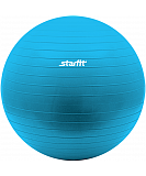 Мяч гимнастический GB-102 с насосом (85 см, синий, антивзрыв)