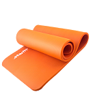 Коврик для йоги FM-301 NBR 183x58x1,5 см, оранжевый
