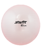 Мяч гимнастический GB-105 (85 см, прозрачный, розовый)