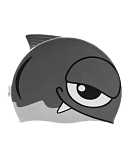 Шапочка для плавания AWT Fish Tunder/Silver, силикон, 91915 11